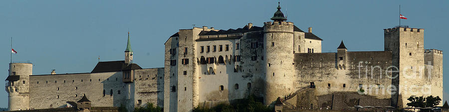 Hohensalzburg fortress Austria 2 Photograph by Rudi Prott