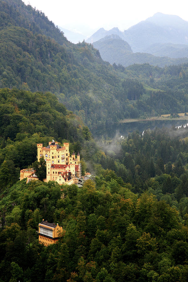 Hohenschwangau Castle From Trail To Photograph by Bruce Yuanyue Bi