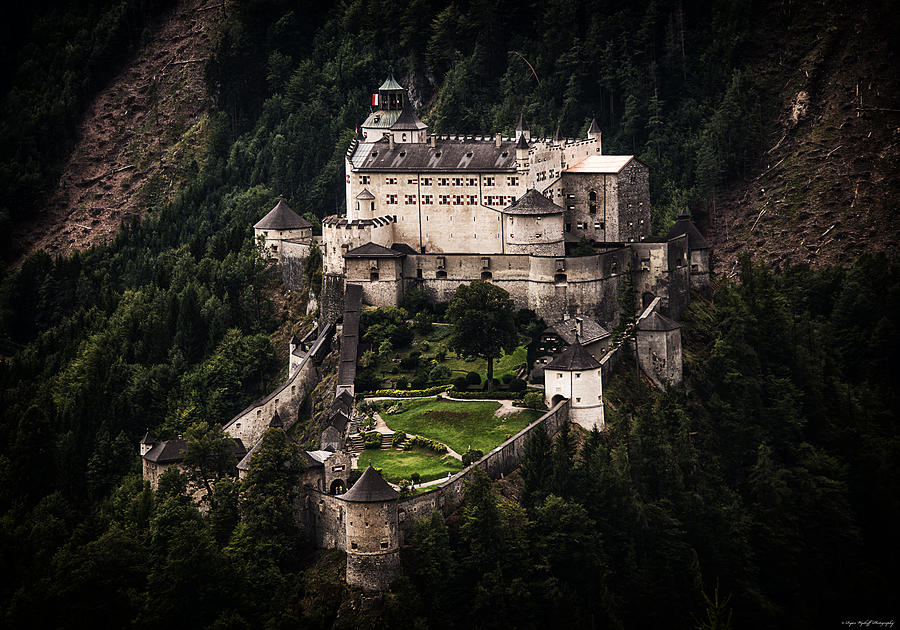 Hohenwerfen Castle Photograph by Ryan Wyckoff