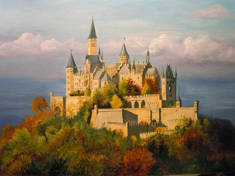 Hohenzollern Painting by Petra Stephens