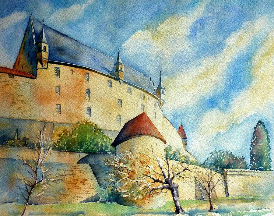 Hohes Haus Painting by Thomas Habermann