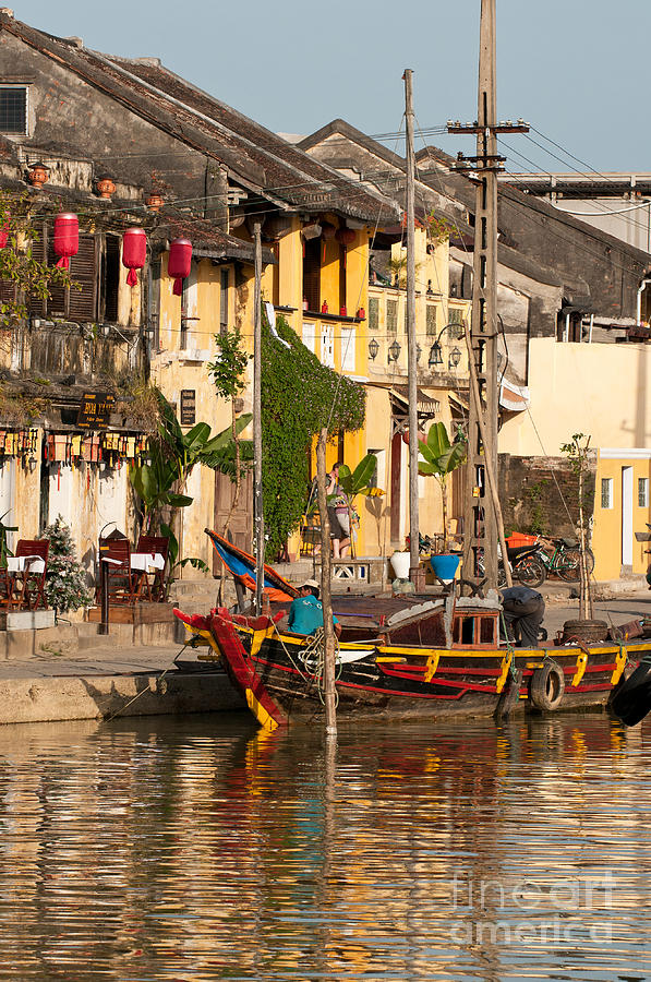 Hoi An Fishing Boat 02 Photograph by Rick Piper Photography