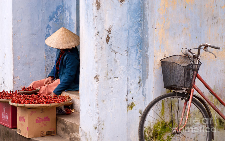 Hoi An Hawker Photograph by Rick Piper Photography