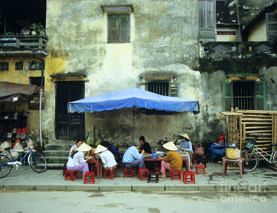 Hoi An Noodle Stall 02 Photograph by Rick Piper Photography