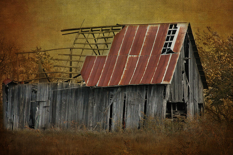 Barn Photograph - Holdin On by Jeff Mize