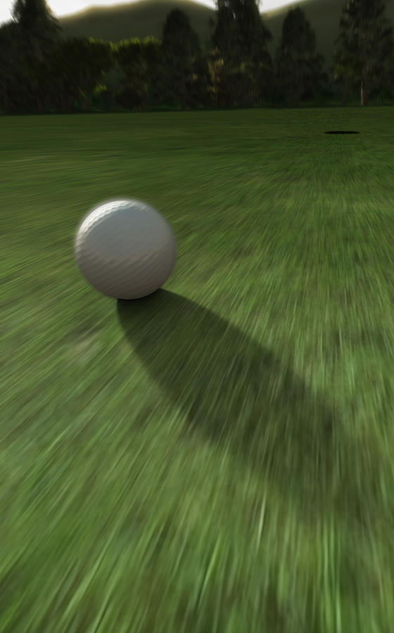 Golf Digital Art - Hole in One by Cynthia Decker