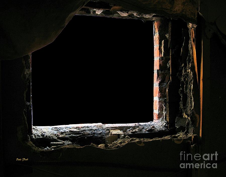 Hole in the Wall Digital Art by Dale   Ford