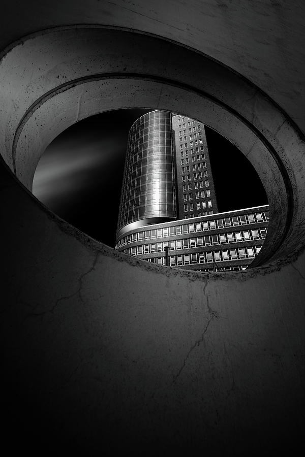 Architecture Photograph - Hole by Matthias Hefner