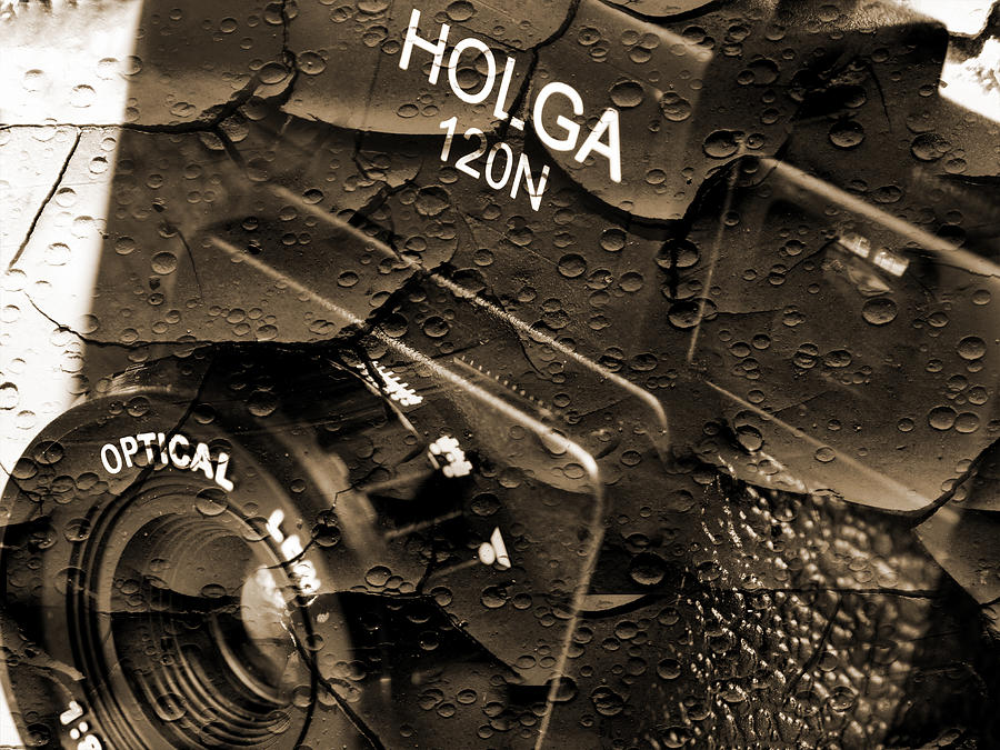 Film Camera Photograph - Holga 120n by Mike McGlothlen