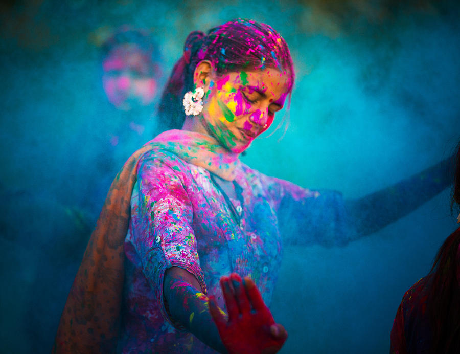 Holi Festival in India Photograph by Thepalmer