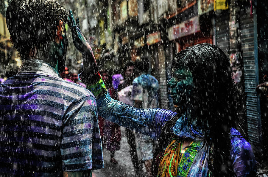Festival Photograph - Holi Festival Of Color by M Ponir Hossain