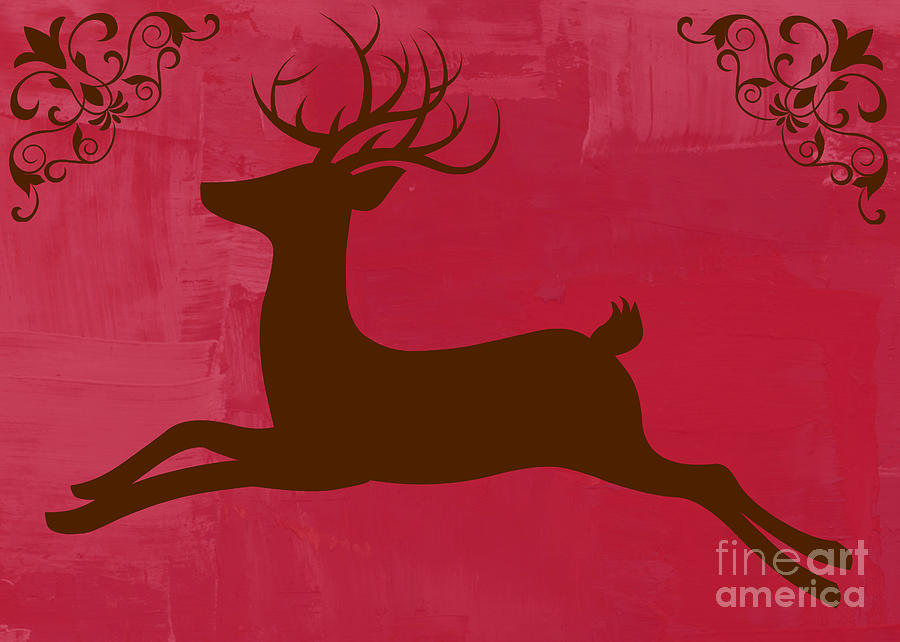 Holiday Buck Digital Art by Mindy Bench