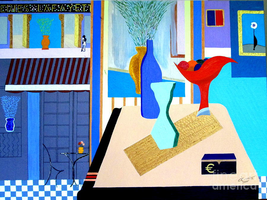 Holiday In Paris Painting by Bill OConnor