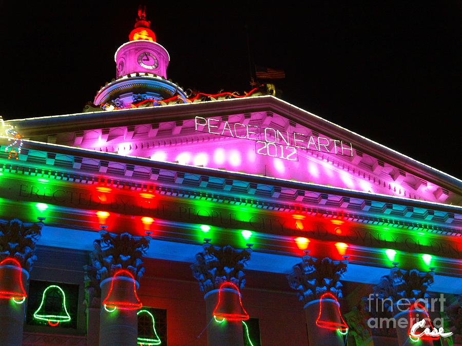 Holiday Lights 2012 Denver City and County Building L1 101 Photograph ...