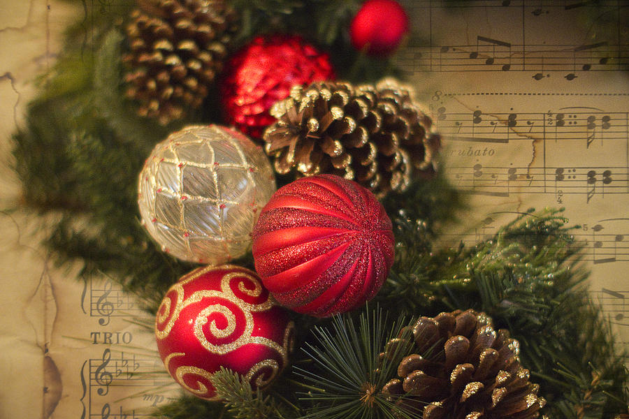 Christmas Photograph - Holiday Music by Rebecca Cozart