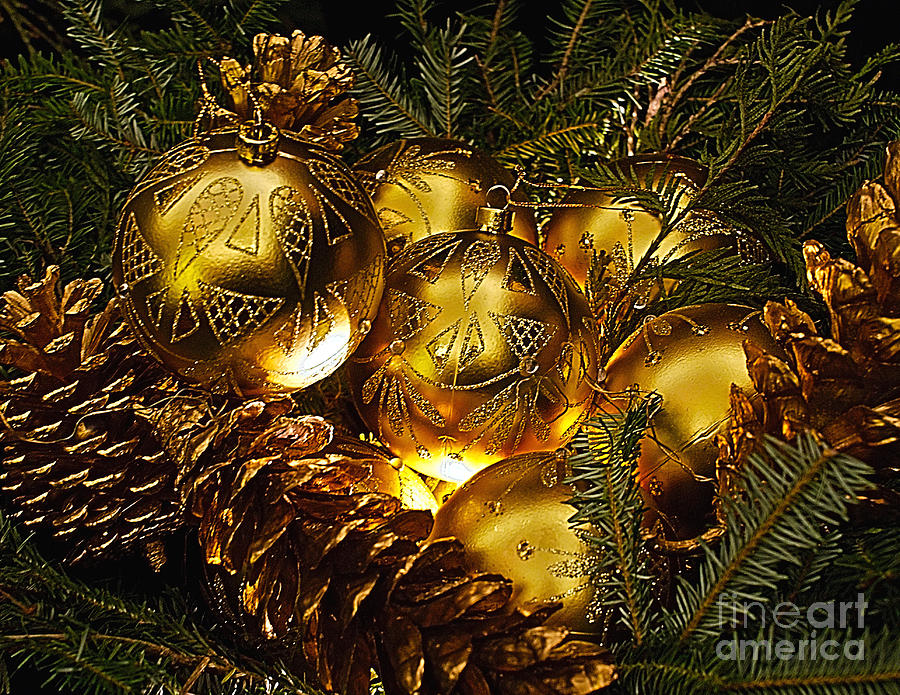 Holiday Ornaments Photograph by Nick Zelinsky Jr