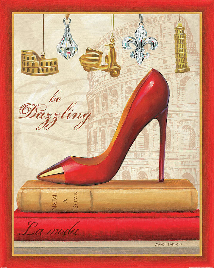 Book Painting - Holiday Sparkle Iv by Marco Fabiano