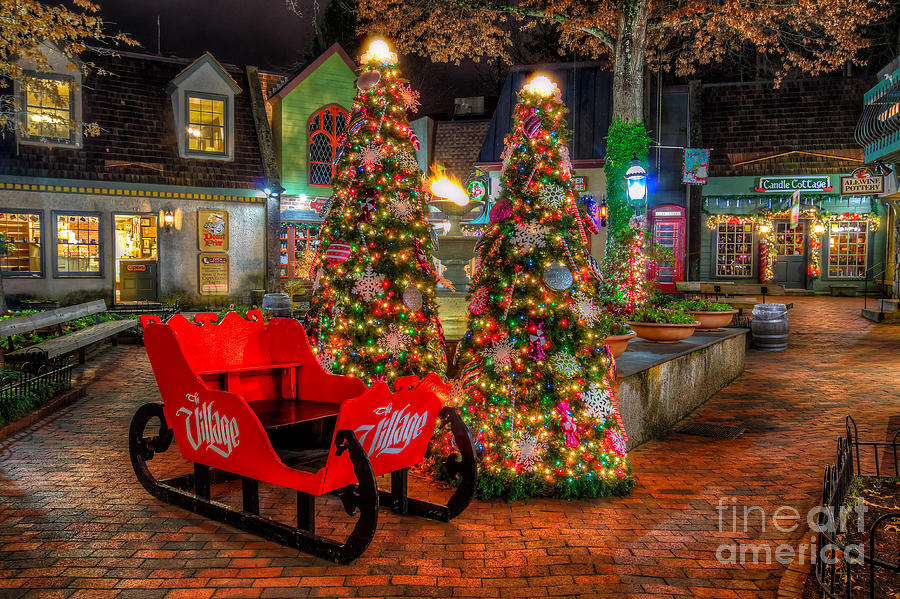 Cristmas in the Smokies Photograph by Anthony Heflin