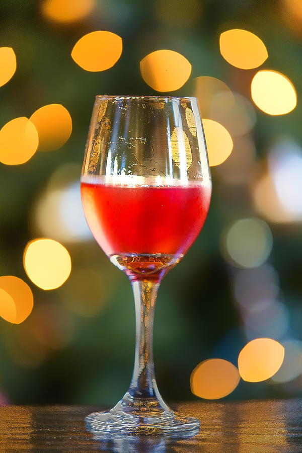 Wine Photograph - Holiday Spirits by Bill and Linda Tiepelman