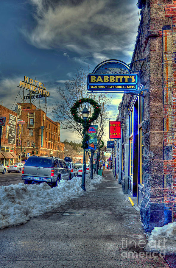 Holiday Time In Flagstaff Arizona Photograph by K D Graves