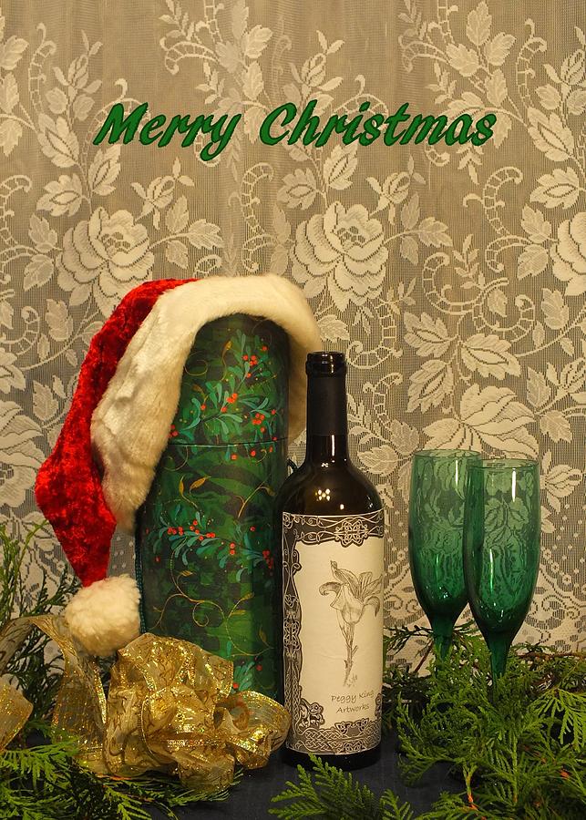 Holiday Toast - Merry Christmas Photograph by Peggy King