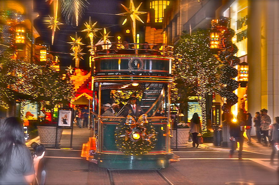 Holiday Trolley Photograph by Joe  Burns