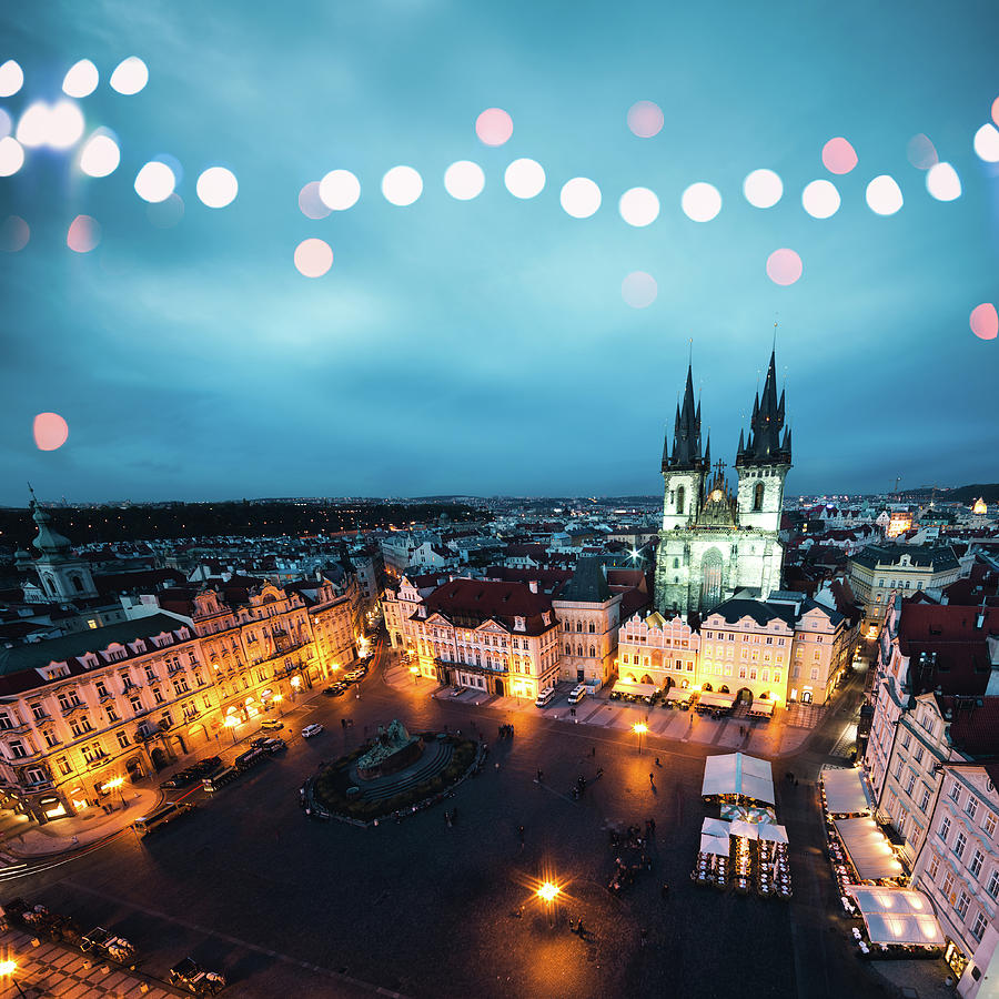 Holidays In Prague Photograph by Borchee