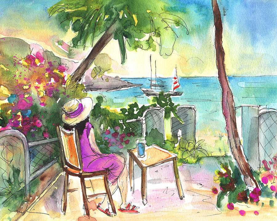 Holidays in Saint Martin Painting by Miki De Goodaboom