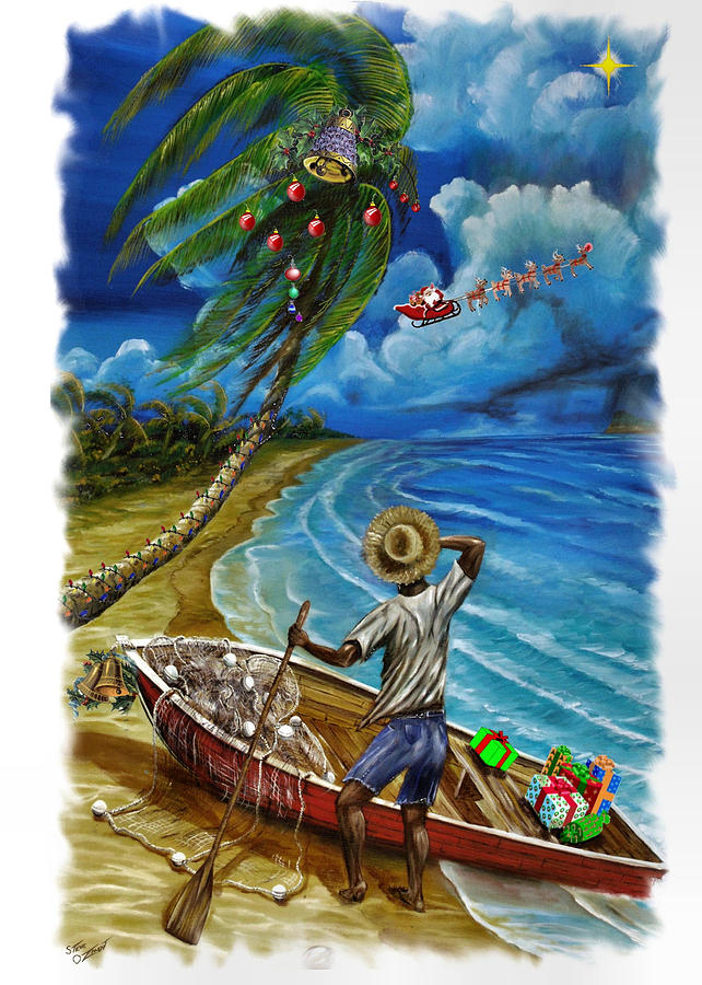 Holidays in the Tropics Digital Art by Steve Ozment