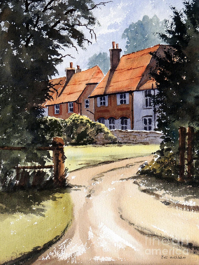 Holkham Ancestry Angmering Sussex Painting by Bill Holkham