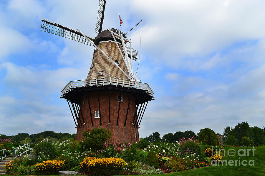 Holland Michigan Windmill Photograph by Amy Lucid