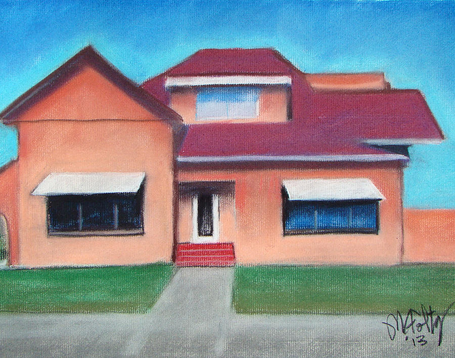 Hollister Abode Painting by Michael Foltz