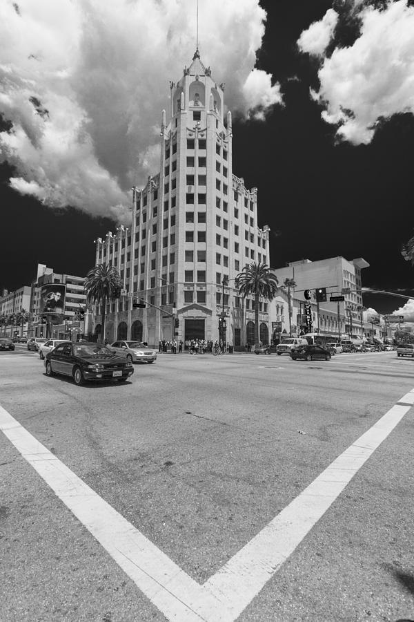 Hollywood Photograph - Hollywood and Highland Black and White by Scott Campbell