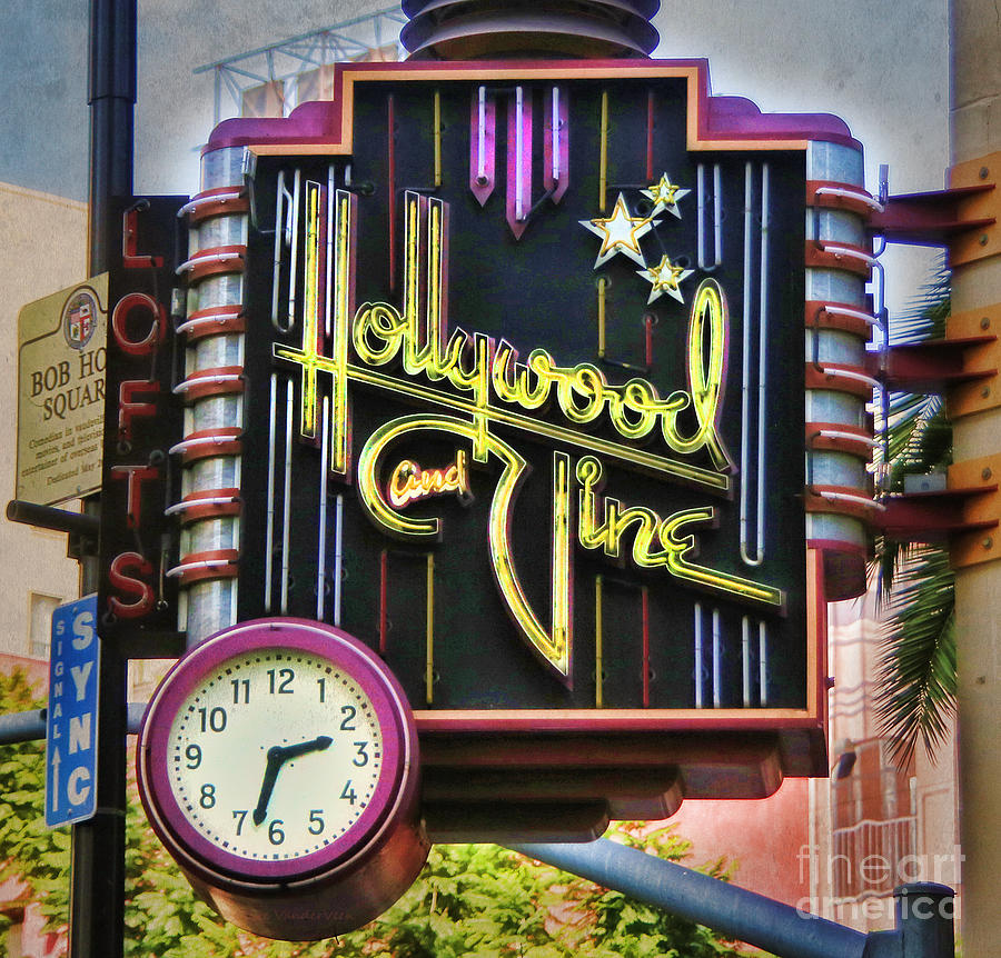 Hollywood and Vine Photograph by Clare VanderVeen