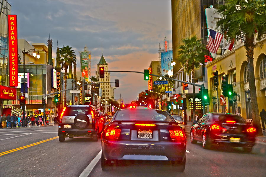 Hollywood Blvd. Photograph by Joe  Burns