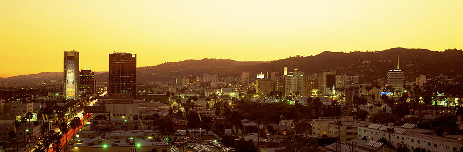 Hollywood Hills, Hollywood, California Photograph by Panoramic Images