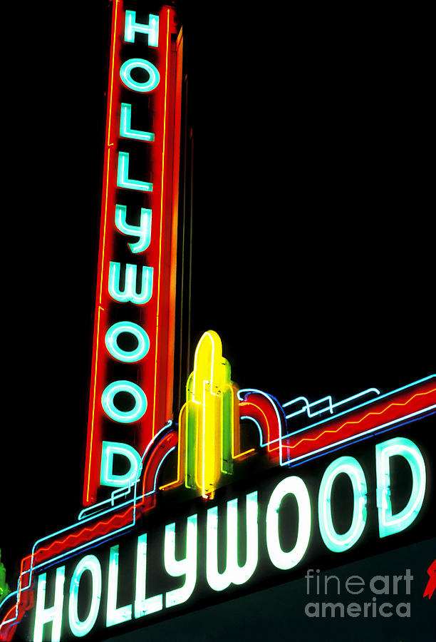 Hollywood Movie Theater Photograph by Spencer Grant - Fine Art America