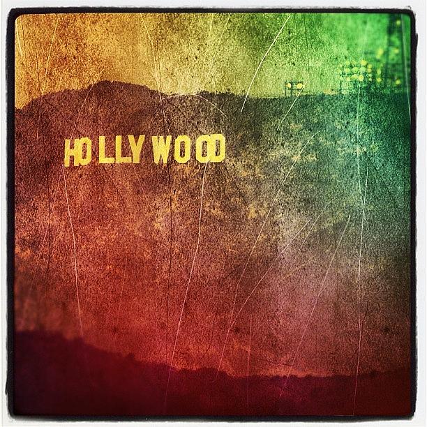 Hollywood Photograph - Hollywood Sign by Jill Battaglia