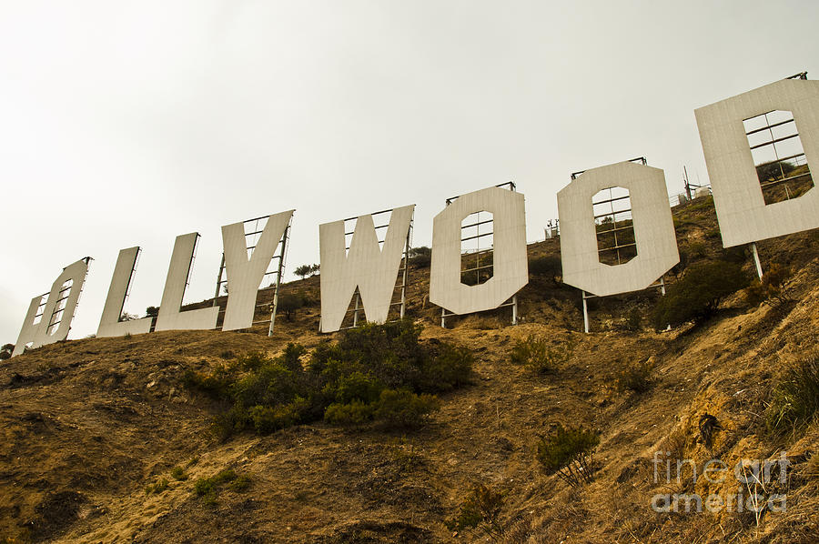 Hollywood Photograph - Hollywood Sign by Micah May