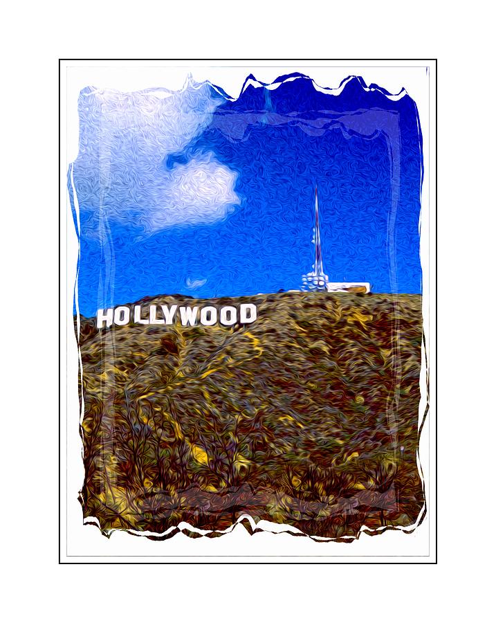 Hollywood Sign Ver. - 1 Photograph by Larry Mulvehill