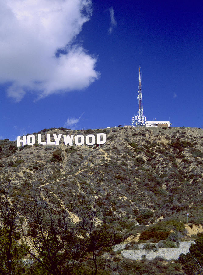 Hollywood Sign Ver. - 3 Photograph by Larry Mulvehill