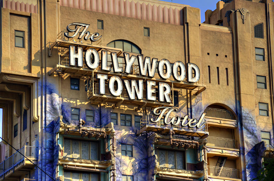 Hollywood Photograph - Hollywood Tower by Ricky Barnard