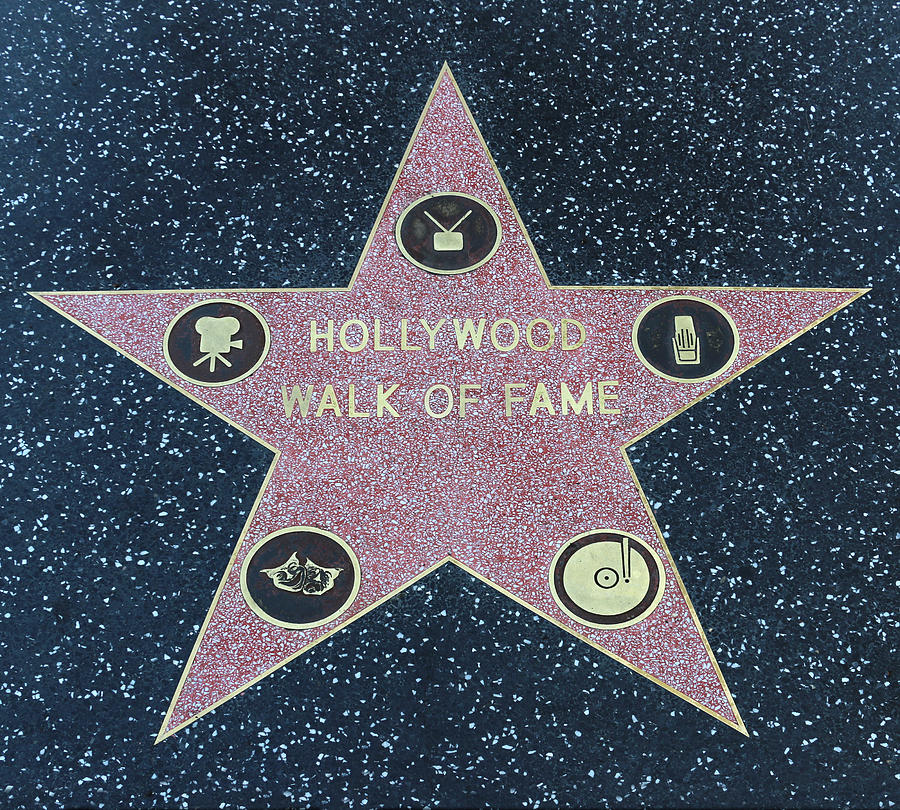Hollywood Photograph - Hollywood Walk of Fame by Bill Jonas