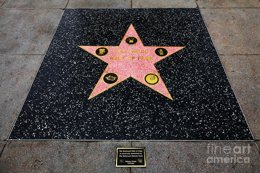 Hollywood Walk of Fame 5D28921 Photograph by Wingsdomain Art and Photography