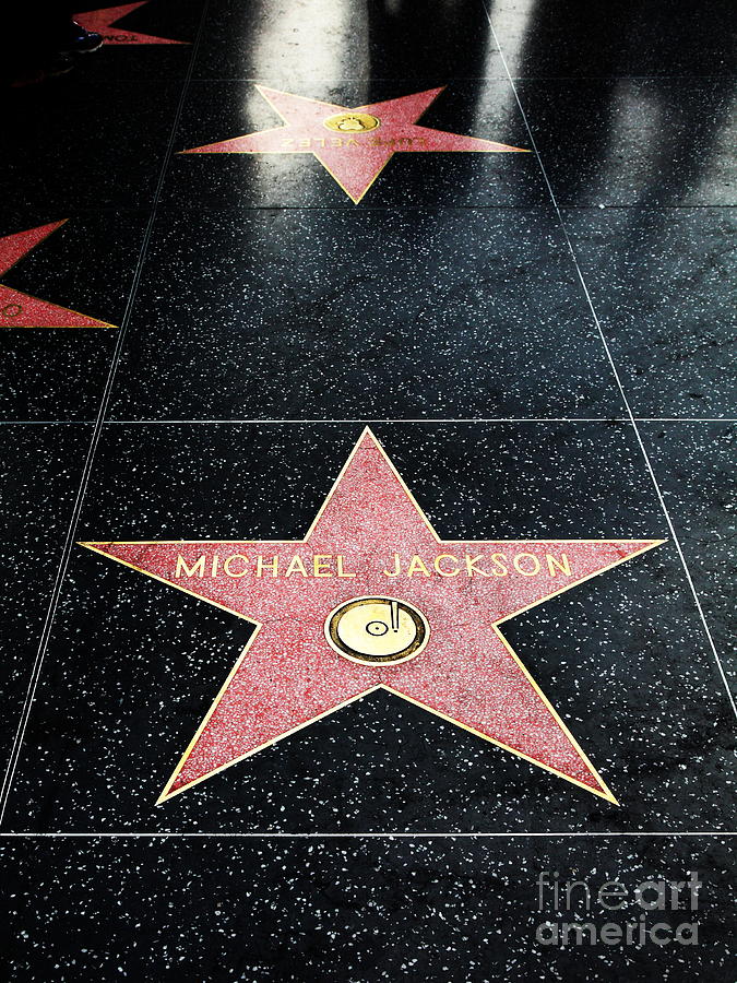Hollywood Walk of Fame Michael Jackson 5D28973 Photograph by Wingsdomain Art and Photography