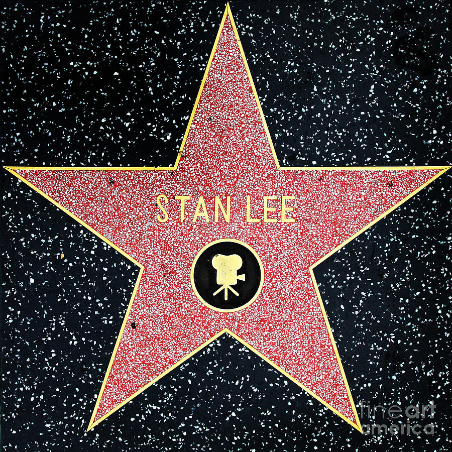 Hollywood Walk of Fame Stan Lee 5D28914 Photograph by Wingsdomain Art and Photography