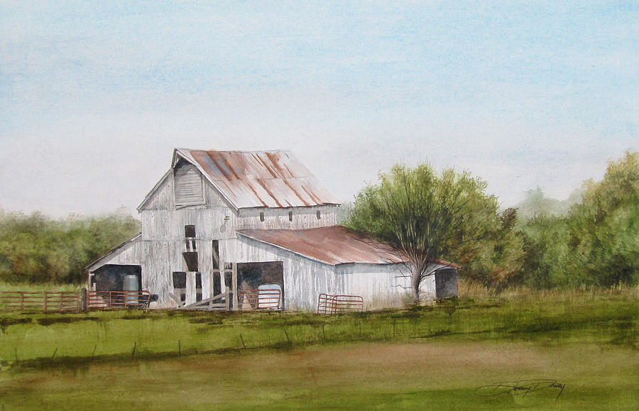 Holt Barn Painting by Denny Dowdy - Fine Art America