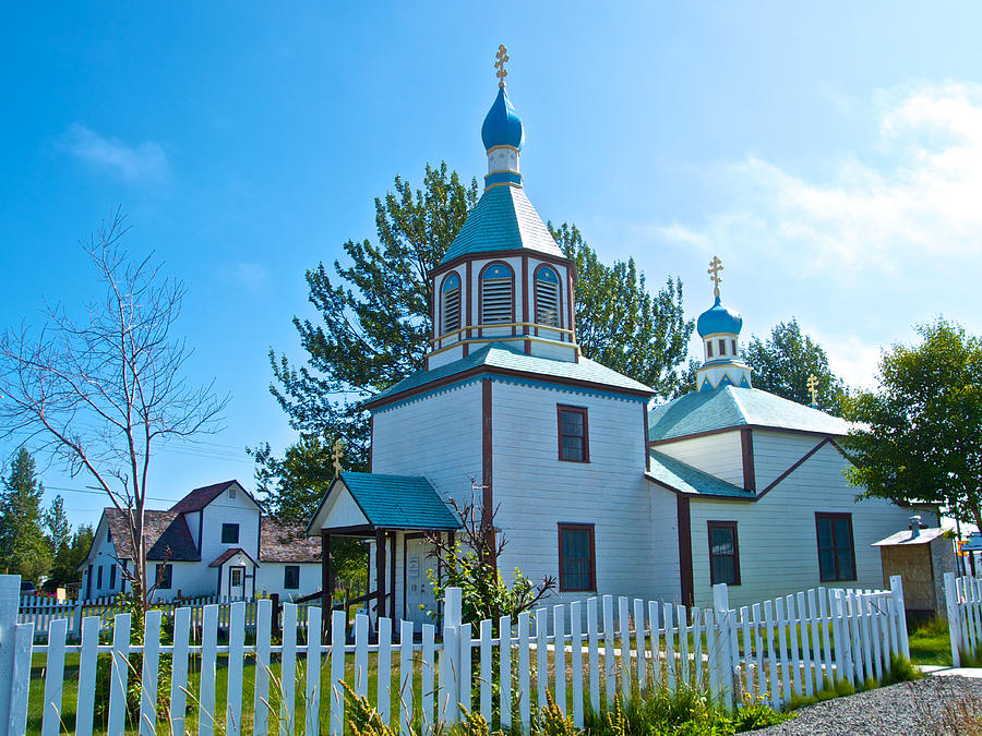 Old Russian Churches In Alaska