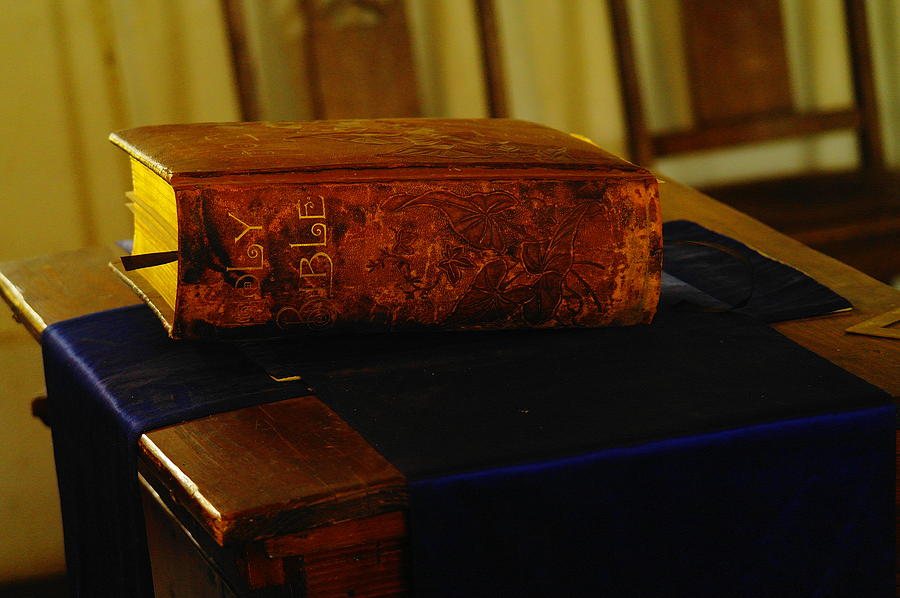Holy Bible In Lincoln City Photograph