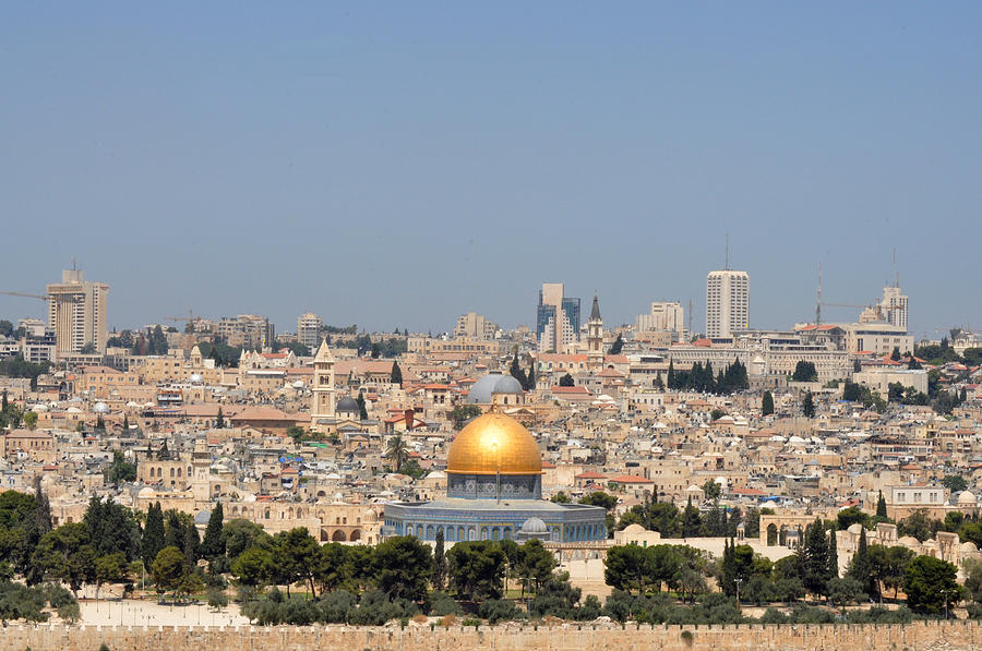 Holy City of Jerusalem Photograph by Sara Hanna - Pixels